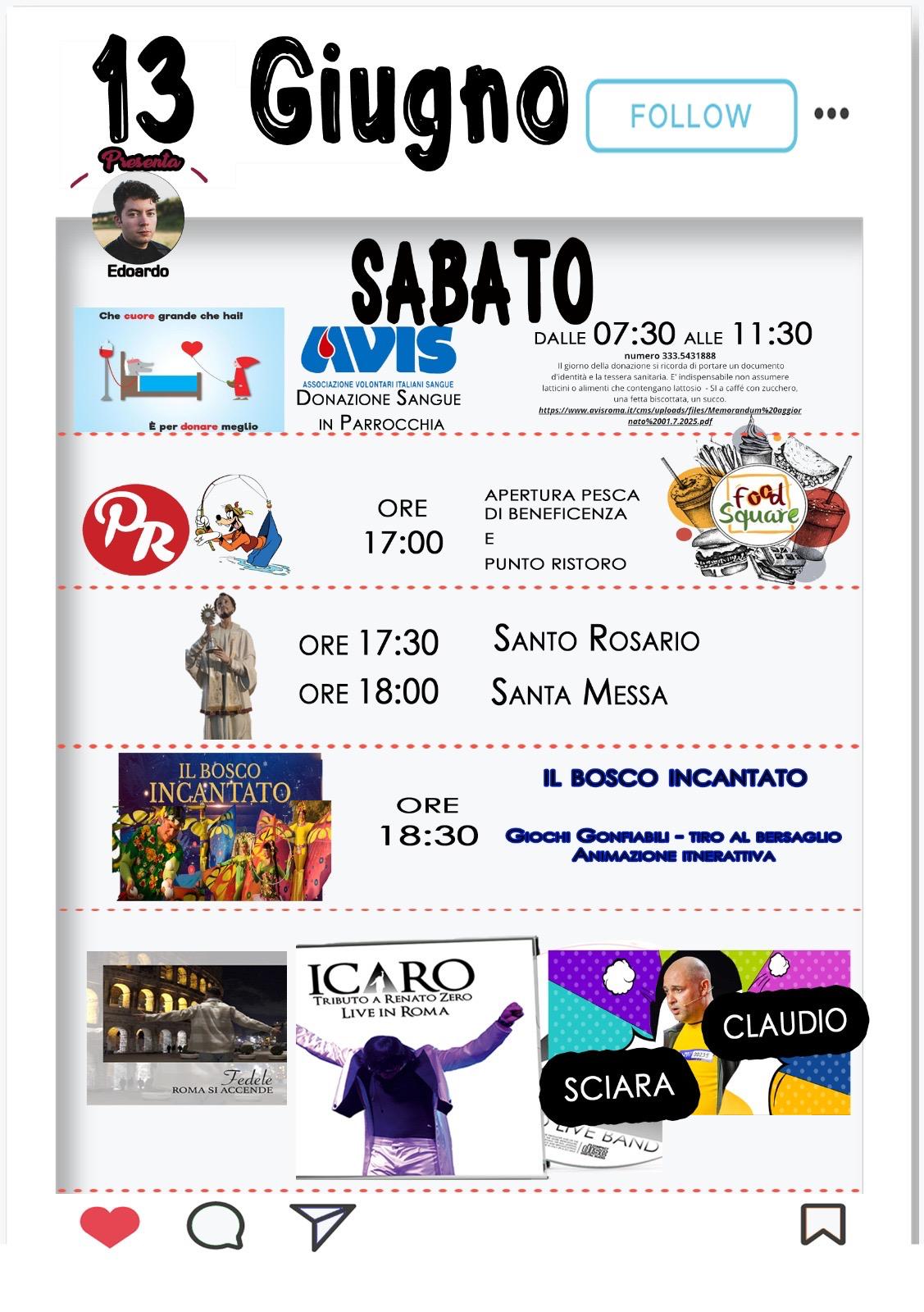 6 volantino festa programma sabato
